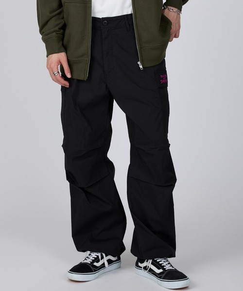 【セール】【THRASHER】CNリップストレッチ M-65 カーゴパンツ（カーゴパンツ）｜THRASHER（スラッシャー）