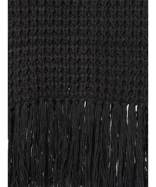 Lugnoncure（ルノンキュール）の「フリンジニットベスト（ニット/セーター・レディース・モカ/チャコールグレー/オフホワイト・F）」の21枚目の写真