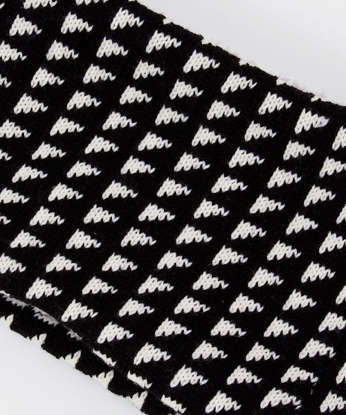 Ocean&Ground（オーシャン&グラウンド）の「ニット裏ボアマルチパターンネックウォーマー(110cm～おとな)（ネックウォーマー/スヌード・キッズ・ブラック/アイボリー/ライトグレー/ピンク/レッド・FREE）」の12枚目の写真