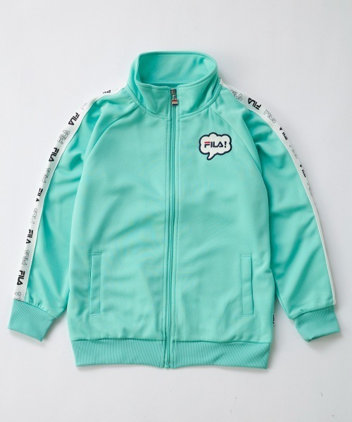 FILA（フィラ）の「ジャージ上下セット（ジャージ・キッズ・ラベンダー/ミント・130/140/150/160）」の3枚目の写真