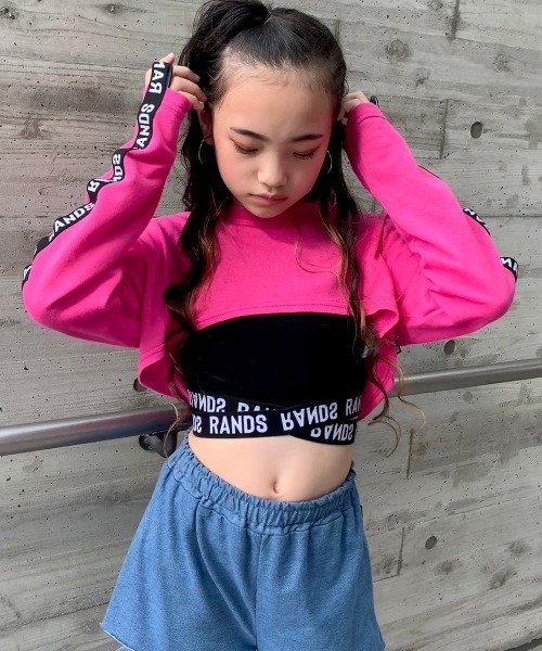 peate ロゴスウェット ピンクXL VOGUE_Sweatshirt_Peach_Classic