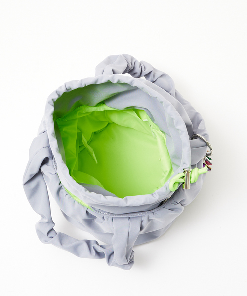 cheek(BAG)(チーク)の「【cheek/チーク】2WAY ギャザー キンチャクトートバッグ(ショルダーバッグ・レディース・グレー/ブラック/ブルー/パープル・フリー)」の15枚目の写真