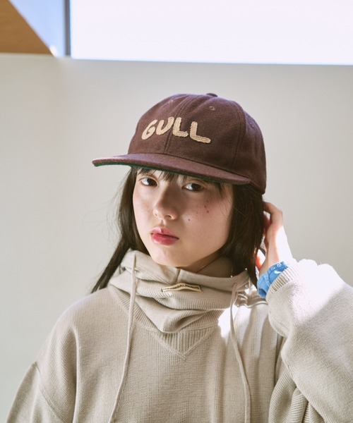 common gull products.（コモンガルプロダクツ）の「ゆきん子バラクラバセットニット（ニット/セーター・レディース・アイボリー/グレー系/レッド系/ブルー系・LARGE/MEDIUM）」の17枚目の写真