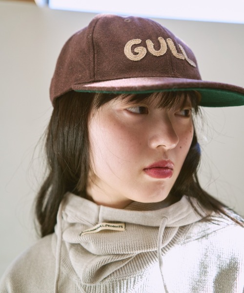 common gull products.（コモンガルプロダクツ）の「ゆきん子バラクラバセットニット（ニット/セーター・レディース・アイボリー/グレー系/レッド系/ブルー系・LARGE/MEDIUM）」の18枚目の写真