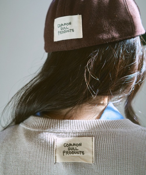 common gull products.（コモンガルプロダクツ）の「ゆきん子バラクラバセットニット（ニット/セーター・レディース・アイボリー/グレー系/レッド系/ブルー系・LARGE/MEDIUM）」の19枚目の写真