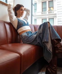 ROXY（ロキシー）の「LIVED IN DENIM SKIRT/ロキシーデニムスカート（スカート）」