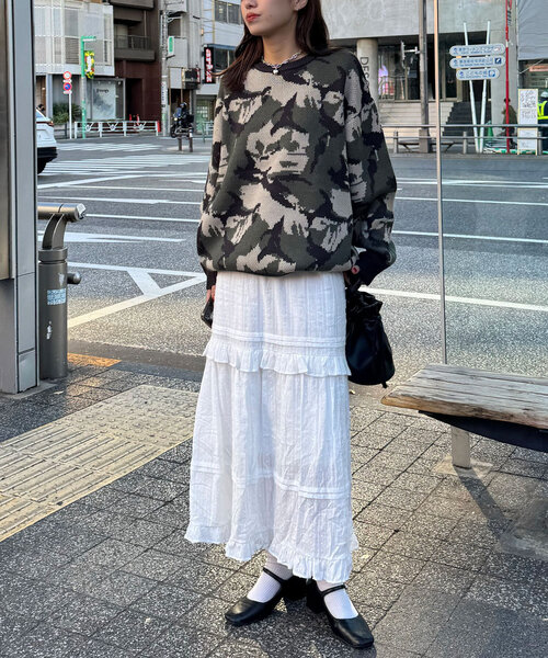 BRIEFING グレー カモフラ セーター S BRIEFING CAMO｜Hippopotamus-ヒポポタマス – Hippopotamus-official