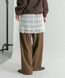 KBF | レースレイヤードパンツ(その他パンツ)