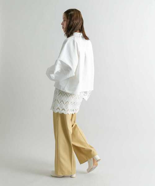 KBF（ケイビーエフ）の「レースレイヤードパンツ（その他パンツ・レディース・ブラウン/ベージュ系その他・ONE）」の15枚目の写真