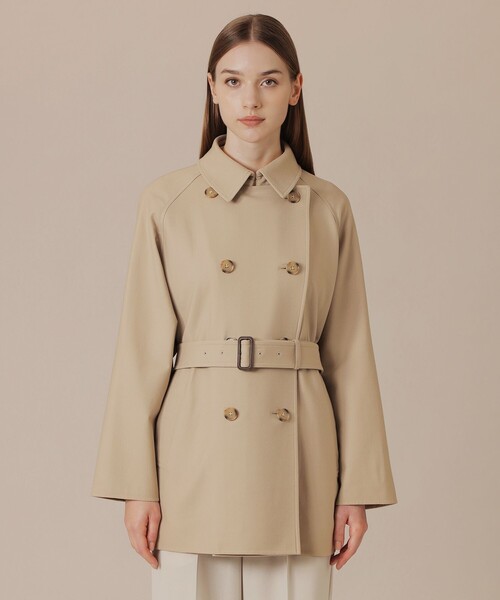 MACKINTOSH LONDON（マッキントッシュ ロンドン）の「【SHENFIELD/シェンフィールド】ウールリバーコート（その他アウター・レディース・ベージュ・38）」の3枚目の写真