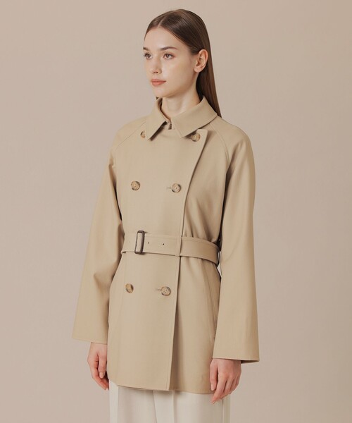 MACKINTOSH LONDON（マッキントッシュ ロンドン）の「【SHENFIELD/シェンフィールド】ウールリバーコート（その他アウター・レディース・ベージュ・38）」の4枚目の写真