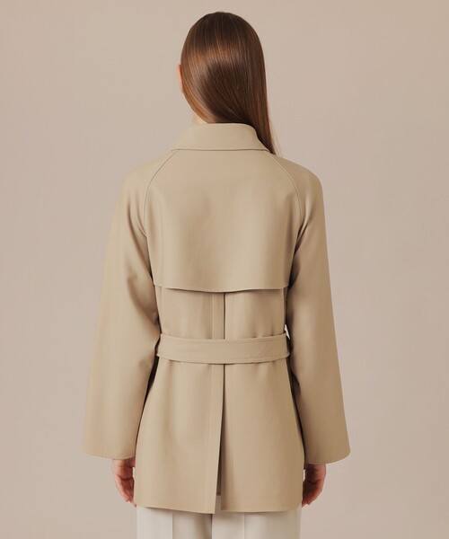 MACKINTOSH LONDON（マッキントッシュ ロンドン）の「【SHENFIELD/シェンフィールド】ウールリバーコート（その他アウター・レディース・ベージュ・38）」の5枚目の写真