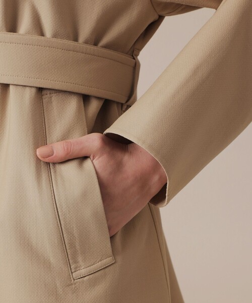 MACKINTOSH LONDON（マッキントッシュ ロンドン）の「【SHENFIELD/シェンフィールド】ウールリバーコート（その他アウター・レディース・ベージュ・38）」の7枚目の写真