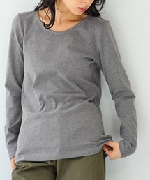 ＜大きいサイズ＞UVカット綿１００％フライス素材クルーネックＴシャツ