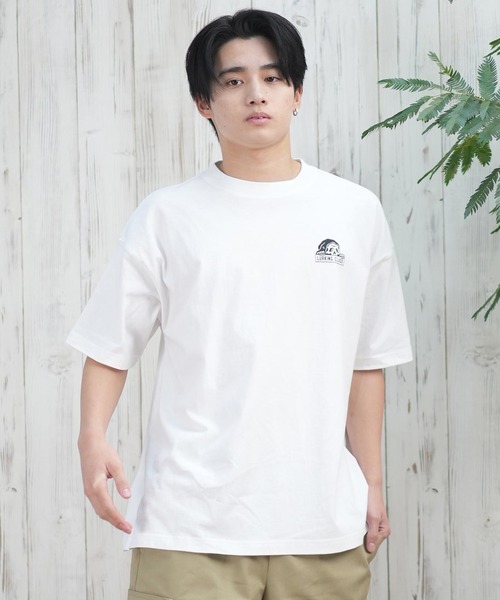 LURKING CLASS（ラーキングクラス）の「【ムラサキスポーツ限定】LURKING CLASS/ラーキングクラス 半袖Tシャツ バックプリント ST25STM01（Tシャツ/カットソー・メンズ・ホワイト/ブラック/グレイッシュベージュ・L/M/XL）」の5枚目の写真