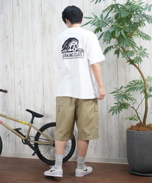 LURKING CLASS（ラーキングクラス）の「【ムラサキスポーツ限定】LURKING CLASS/ラーキングクラス 半袖Tシャツ バックプリント ST25STM01（Tシャツ/カットソー・メンズ・ホワイト/ブラック/グレイッシュベージュ・L/M/XL）」の11枚目の写真