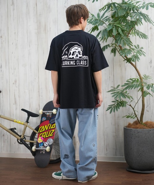 LURKING CLASS（ラーキングクラス）の「【ムラサキスポーツ限定】LURKING CLASS/ラーキングクラス 半袖Tシャツ バックプリント ST25STM01（Tシャツ/カットソー・メンズ・ホワイト/ブラック/グレイッシュベージュ・L/M/XL）」の16枚目の写真