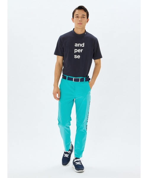and per se(アンパスィ)の「マルチウェザーパンツ(メンズ)(その他パンツ・メンズ・ターコイズブルー/ネイビー・LL/M/L)」の1枚目の写真