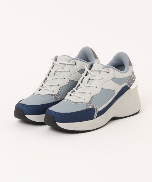 HIMIKO】【撥水】美脚ヒールアップスニーカー/657106（スニーカー