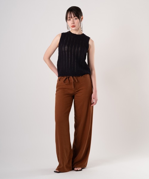 Levi's(リーバイス)の「Levi's/リーバイス サンライズ ニットタンクトップ(ニット/セーター・レディース・ブラック・S/XS/M)」の5枚目の写真