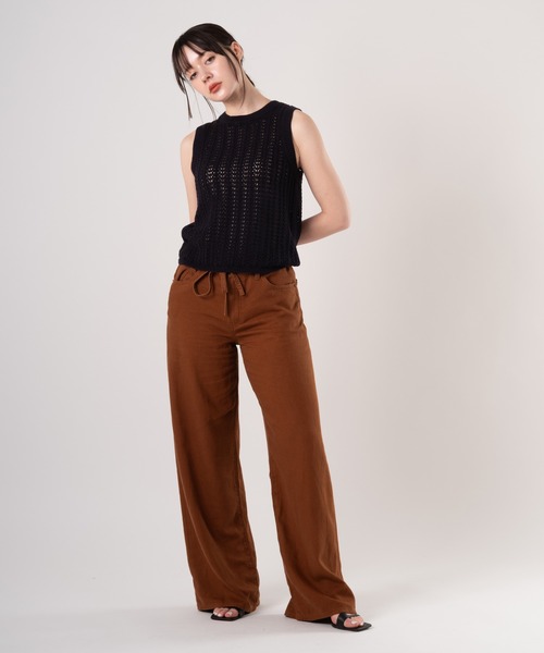 Levi's(リーバイス)の「Levi's/リーバイス サンライズ ニットタンクトップ(ニット/セーター・レディース・ブラック・S/XS/M)」の6枚目の写真
