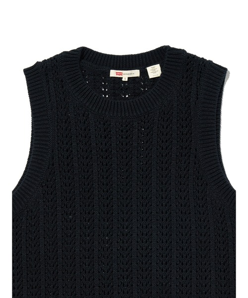 Levi's(リーバイス)の「Levi's/リーバイス サンライズ ニットタンクトップ(ニット/セーター・レディース・ブラック・S/XS/M)」の9枚目の写真