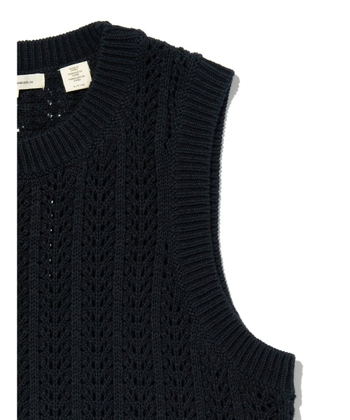 Levi's(リーバイス)の「Levi's/リーバイス サンライズ ニットタンクトップ(ニット/セーター・レディース・ブラック・S/XS/M)」の10枚目の写真