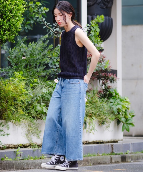 Levi's(リーバイス)の「Levi's/リーバイス サンライズ ニットタンクトップ(ニット/セーター・レディース・ブラック・S/XS/M)」の16枚目の写真