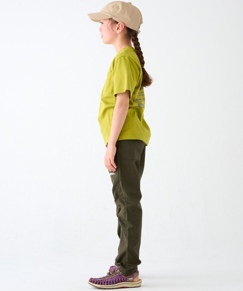 KRIFF MAYER Kid's Collection(クリフメイヤーキッズコレクション)の「涼綿オリエンテーションパンツ(その他パンツ・キッズ・グレイッシュベージュ/ブルー/レンガ/チャコール・120/130/140/150/160/170)」の7枚目の写真