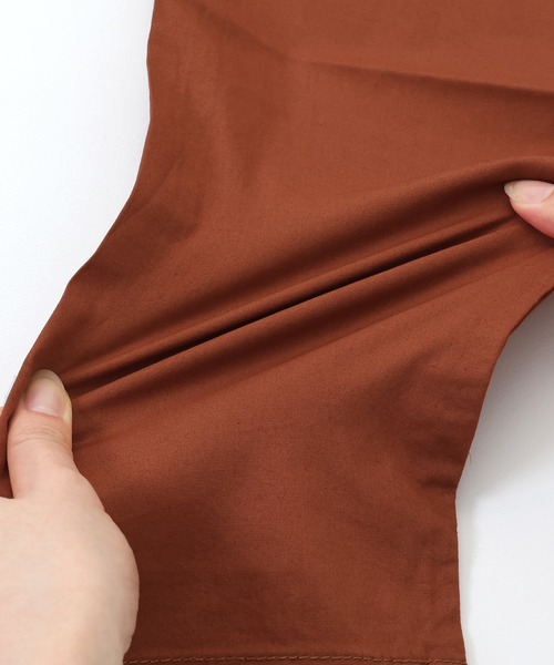 KRIFF MAYER Kid's Collection(クリフメイヤーキッズコレクション)の「涼綿オリエンテーションパンツ(その他パンツ・キッズ・グレイッシュベージュ/ブルー/レンガ/チャコール・120/130/140/150/160/170)」の10枚目の写真