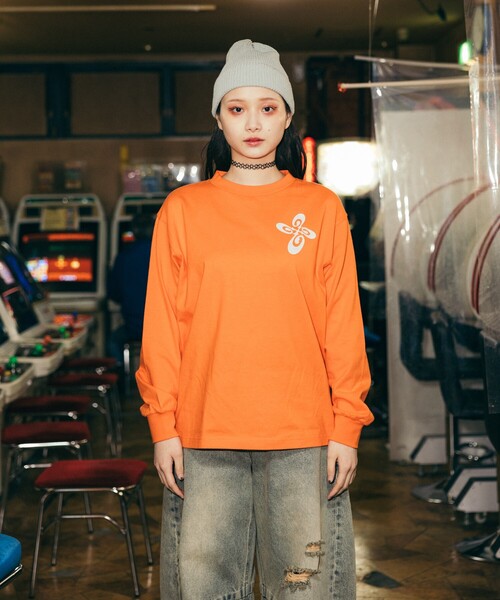 セール】PIKO × FREAK'S STORE/ピコ 別注 ビッグロゴ ロンT（Tシャツ