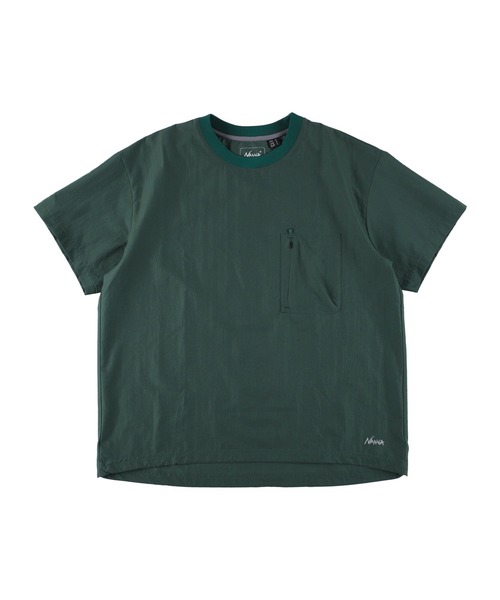 NANGA(ナンガ)の「NANGA/ナンガ DotAir COMFY TEE 半袖Tシャツ ドローコード付き 秋 秋服 2026年秋冬(Tシャツ/カットソー・メンズ・プラム/ブルー/ブラック/グリーン/ネイビー・XL/L/M)」の3枚目の写真