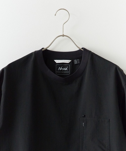 NANGA(ナンガ)の「NANGA/ナンガ DotAir COMFY TEE 半袖Tシャツ ドローコード付き 秋 秋服 2026年秋冬(Tシャツ/カットソー・メンズ・プラム/ブルー/ブラック/グリーン/ネイビー・XL/L/M)」の12枚目の写真