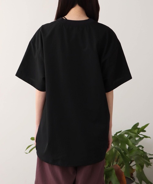 NANGA(ナンガ)の「NANGA/ナンガ DotAir COMFY TEE 半袖Tシャツ ドローコード付き 秋 秋服 2026年秋冬(Tシャツ/カットソー・メンズ・プラム/ブルー/ブラック/グリーン/ネイビー・XL/L/M)」の21枚目の写真