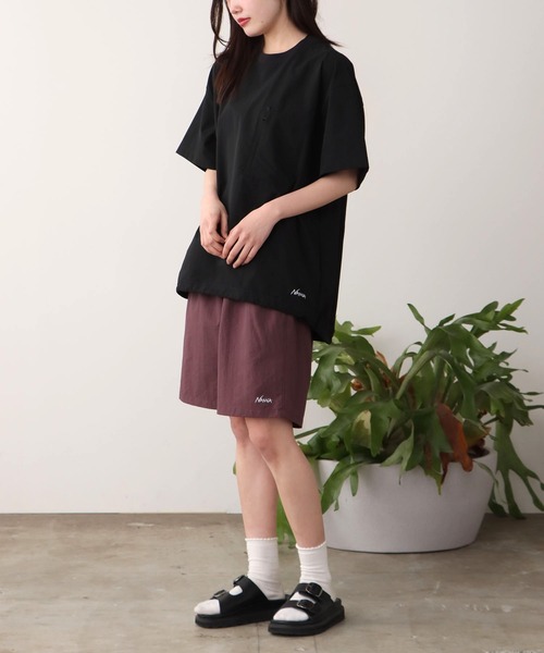 NANGA(ナンガ)の「NANGA/ナンガ DotAir COMFY TEE 半袖Tシャツ ドローコード付き 秋 秋服 2026年秋冬(Tシャツ/カットソー・メンズ・プラム/ブルー/ブラック/グリーン/ネイビー・XL/L/M)」の10枚目の写真