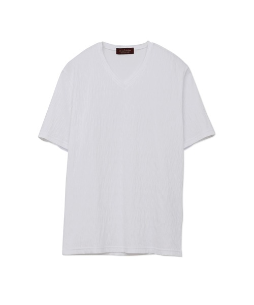 TORNADO MART(トルネードマート)の「TORNADO MART∴シャープウェービィジャージー半袖カットソー(Tシャツ/カットソー・メンズ・ブラック/ホワイト・M/L/LL/XXL)」の12枚目の写真