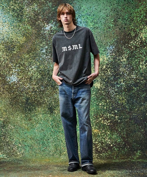 MSML（エムエスエムエル）の「LOVE/LIVE T SHIRT（Tシャツ/カットソー・メンズ・ブラック・XL/L/M/S）」の6枚目の写真