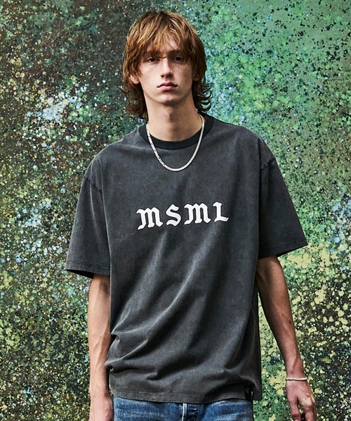 MSML（エムエスエムエル）の「LOVE/LIVE T SHIRT（Tシャツ/カットソー・メンズ・ブラック・XL/L/M/S）」の8枚目の写真