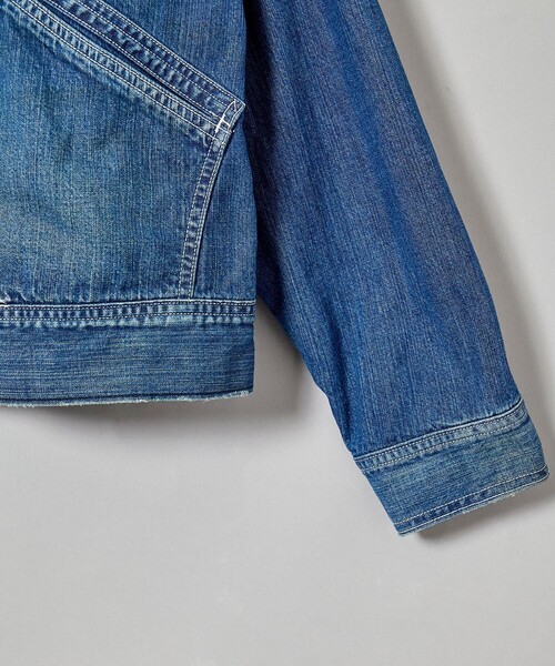markaware（マーカウェア）の「DENIM WORK JACKET（デニムジャケット・メンズ・インディゴブルー・1/2）」の12枚目の写真