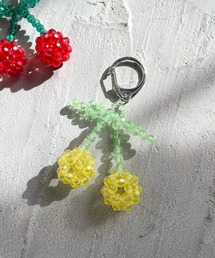 Me% | ビーズサクランボキーチャーム 308671(キーホルダー)