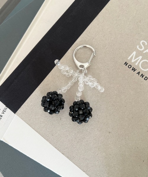 Me%（ミィパーセント）の「ビーズサクランボキーチャーム 308671（キーホルダー・レディース・レッド/イエロー/ブラック/ピンク・FREE）」の20枚目の写真