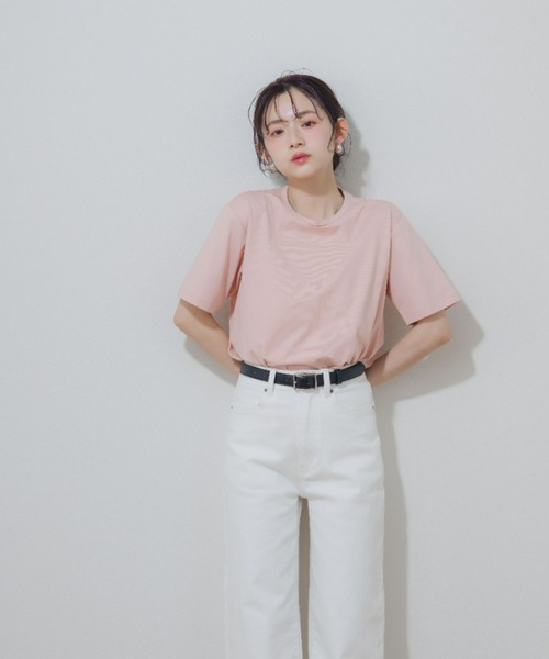 Petitjo(プッチージョ)の「小さいサイズ スクエアバックルベルト 低身長さん・小柄女性(ベルト・レディース・オフホワイト/ブラック・XS-S)」の7枚目の写真