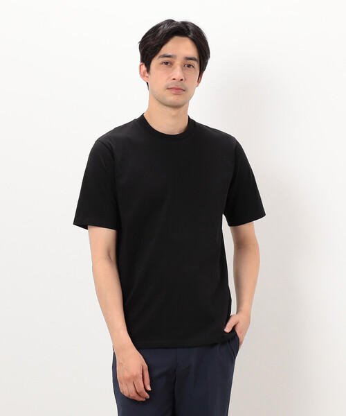 COMME CA ISM(コムサイズム)の「【接触冷感】Feel-Cool ジャケットTシャツ(Tシャツ/カットソー・メンズ・ホワイト/グレー/ブラック・MEDIUM/SMALL/LARGE)」の3枚目の写真