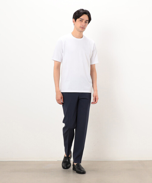COMME CA ISM(コムサイズム)の「【接触冷感】Feel-Cool ジャケットTシャツ(Tシャツ/カットソー・メンズ・ホワイト/グレー/ブラック・MEDIUM/SMALL/LARGE)」の5枚目の写真
