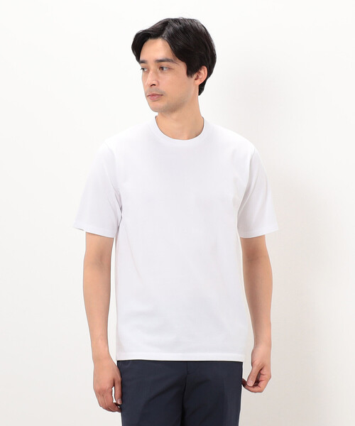 COMME CA ISM(コムサイズム)の「【接触冷感】Feel-Cool ジャケットTシャツ(Tシャツ/カットソー・メンズ・ホワイト/グレー/ブラック・MEDIUM/SMALL/LARGE)」の7枚目の写真