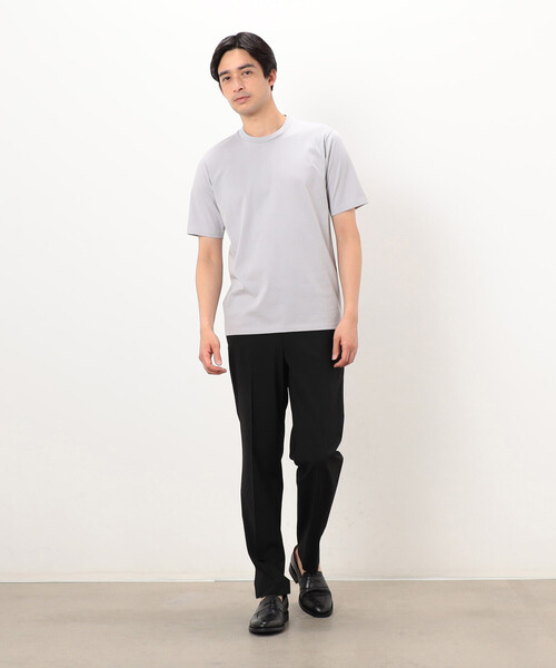 COMME CA ISM(コムサイズム)の「【接触冷感】Feel-Cool ジャケットTシャツ(Tシャツ/カットソー・メンズ・ホワイト/グレー/ブラック・MEDIUM/SMALL/LARGE)」の8枚目の写真