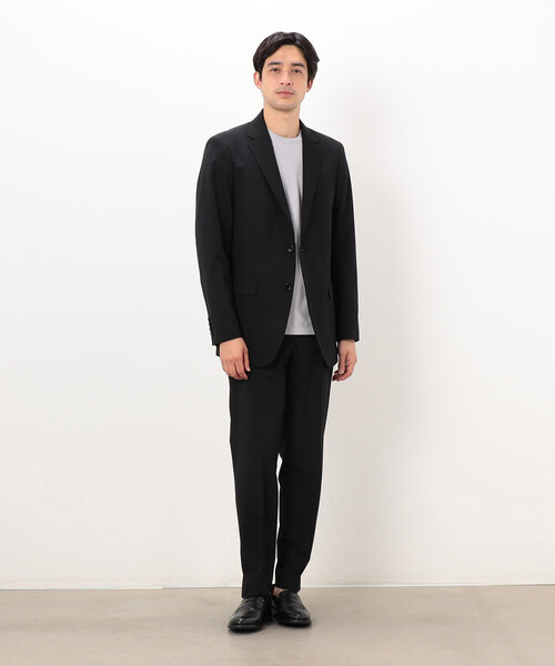 COMME CA ISM(コムサイズム)の「【接触冷感】Feel-Cool ジャケットTシャツ(Tシャツ/カットソー・メンズ・ホワイト/グレー/ブラック・MEDIUM/SMALL/LARGE)」の9枚目の写真