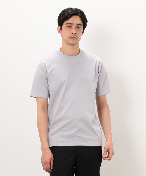 COMME CA ISM(コムサイズム)の「【接触冷感】Feel-Cool ジャケットTシャツ(Tシャツ/カットソー・メンズ・ホワイト/グレー/ブラック・MEDIUM/SMALL/LARGE)」の10枚目の写真
