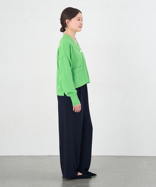 IENA（イエナ）の「ダブルサテンイージーパンツ（その他パンツ・レディース・グレー/ネイビー・34/36/38）」の16枚目の写真