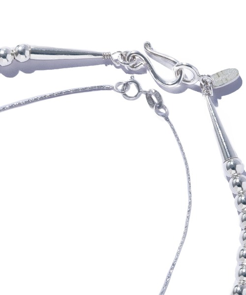 quip queint(クイップクエイント)の「【quip queint】bowling tribe layer necklace/ボウリング トライブ レイヤー ネックレス(ネックレス・レディース・シルバー・FREE)」の3枚目の写真